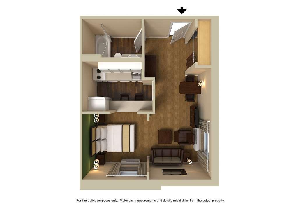 Extended Stay America Suites - Raleigh - Cary - Harrison Ave Rum bild